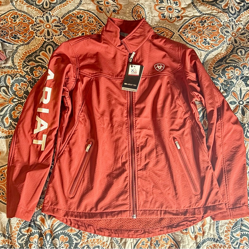 NWT womens ARIAT jacket softshell SIZE XL